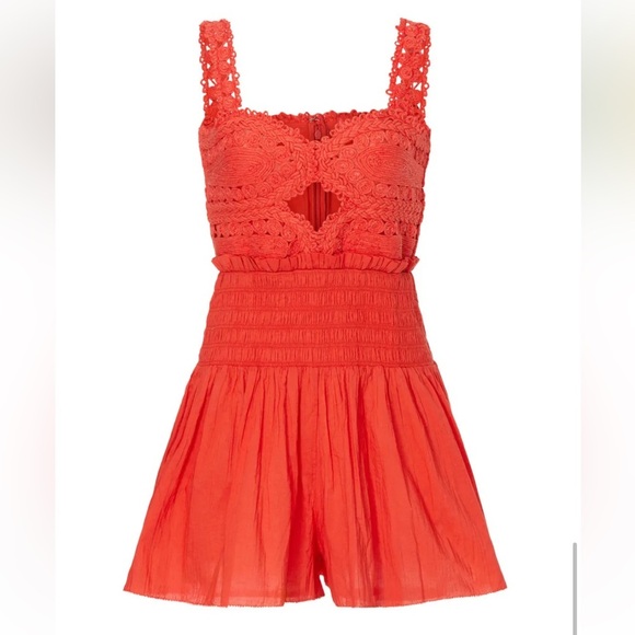 Sea New York Camila Pleated Romper 6 - Picture 5 of 15